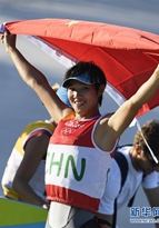 RS:X級女子セーリング、中國の陳選手が銀メダル