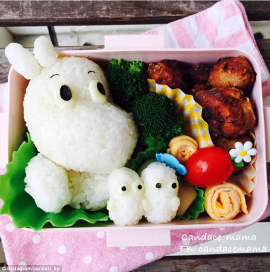 娘の友達(dá)づくりのために、オシャレママが腕を競(jìng)うキャラ弁