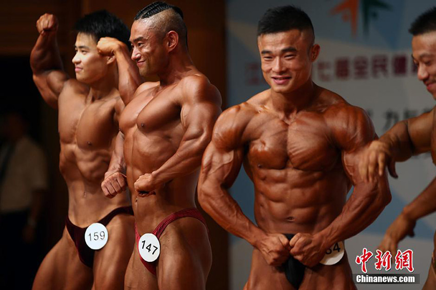 ビキニ美女のセクシーショット　南京フィットネス選手権?健康美コンテスト