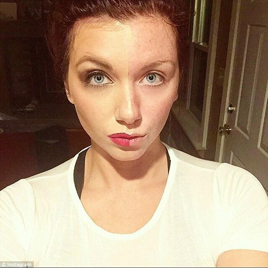 韓國(guó)の「半顔メイク女子」が話題に、驚愕するネットユーザーたち