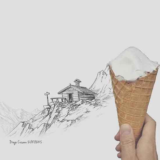 食いしん坊の一風(fēng)変わった食べ物アートが話題に