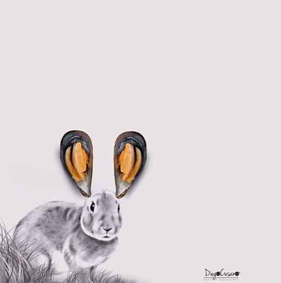 食いしん坊の一風変わった食べ物アートが話題に