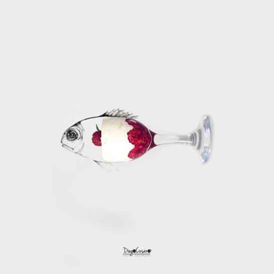 食いしん坊の一風変わった食べ物アートが話題に