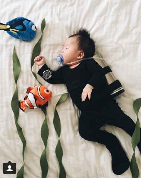 キュートすぎる！生後4ヶ月の「眠り姫」がネットアイドルに