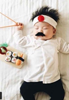 キュートすぎる！生後4ヶ月の「眠り姫」がネットアイドルに