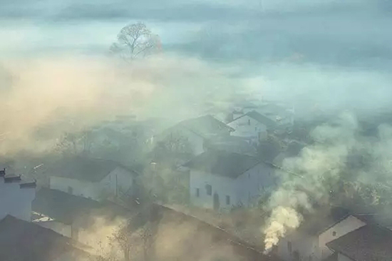 中國で最も美しい秋が見られる農(nóng)村　江西省