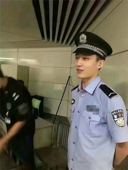 イケメン警官が話題に G20サミット