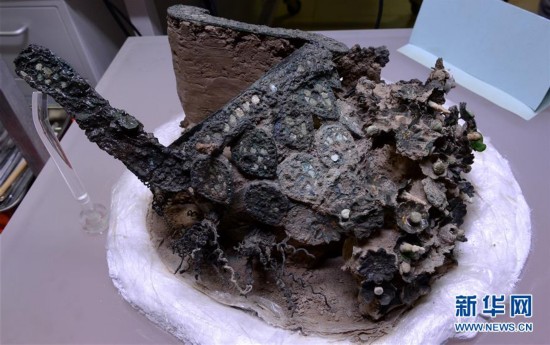 隋煬帝蕭皇后の禮冠、「土くれ」から復(fù)元