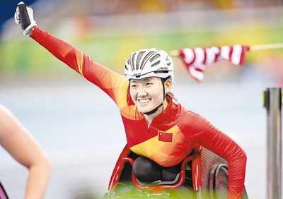 リオ?パラリンピック、中國の金メダル100個超