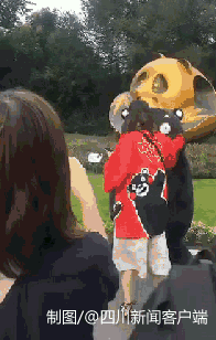 くまモンが成都にやって來(lái)た！　イベントに先立ち四川の特色を堪能