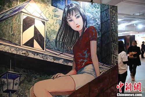 ホラー漫畫(huà)家?伊藤潤(rùn)二の企畫(huà)展が上海で開(kāi)催