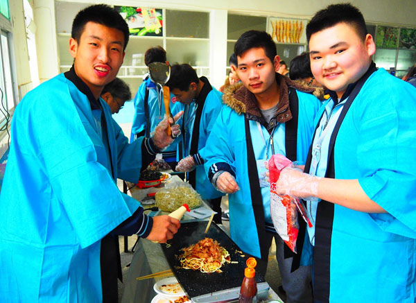 第1回黃岡市外國語學校「日中文化交流會」開催