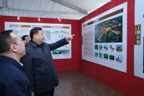習総書記が北京視察　新空港に注目、冬季五輪に焦點、副センターを展望