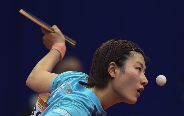 アジア卓球選手権大會(huì)女子団體決勝戦　中國(guó)が日本破り6連覇