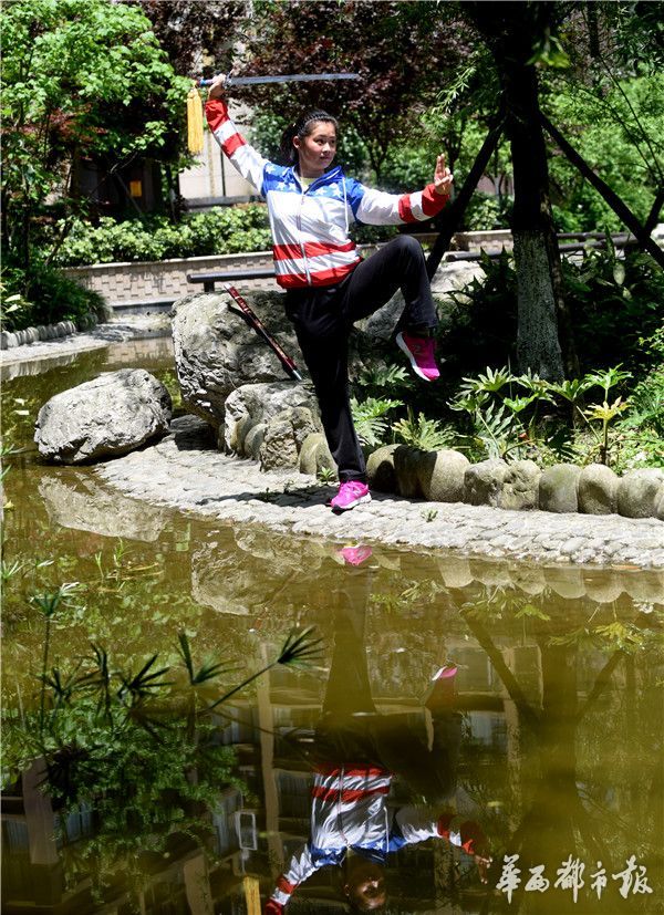 武術(shù)好きの女性が修業(yè)を続けて12年　夢は剣を片手に世を渡ること