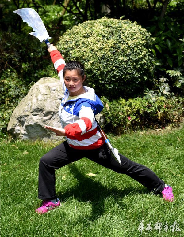 武術(shù)好きの女性が修業(yè)を続けて12年　夢は剣を片手に世を渡ること