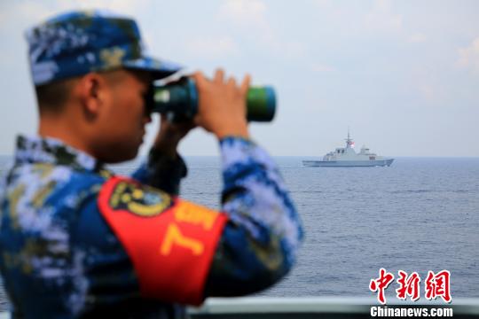 中國海軍がWPNS合同演習に參加