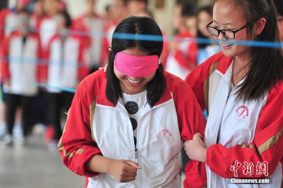 大學(xué)受験控えた高校3年生、心理ゲームで「ストレス解消」