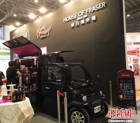 ブランド産品輸入交易會(huì)で英國(guó)旋風(fēng)　「テディベア」と「コーヒー」が人気