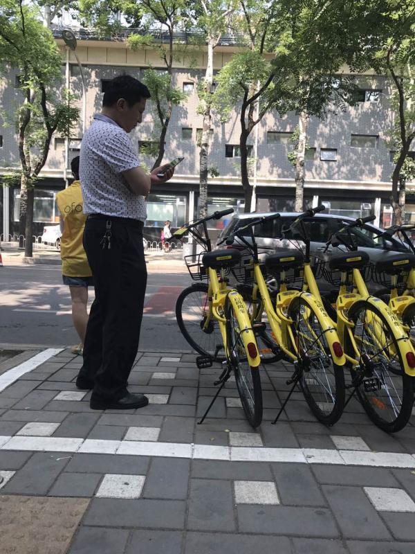 シェア自転車「ofo」メッセージカードで受験生を応援