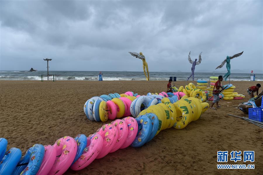 臺(tái)風(fēng)2號(hào)「苗柏」が深センに上陸