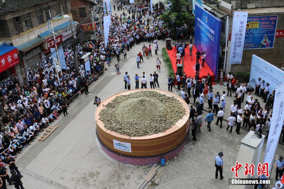 世界最大の木製セイロが貴州省に登場、見事ギネス記録に認(rèn)定