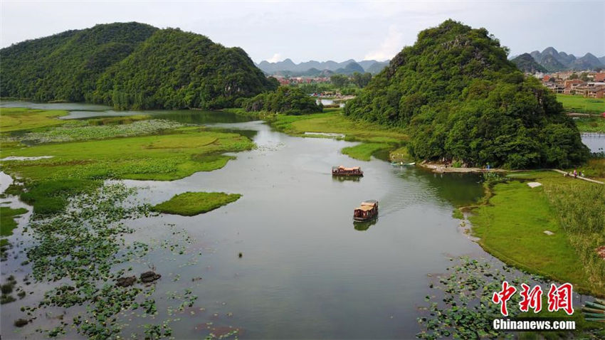 ドラマと高速鉄道開通で知名度上昇中の普者黒景勝地　雲(yún)南省