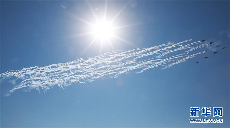 ＜寫真で見る＞中國人民解放軍建軍90周年記念軍事パレード