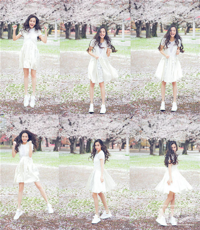 暑い夏はアンジェラベイビーのように白い服で爽やかに！