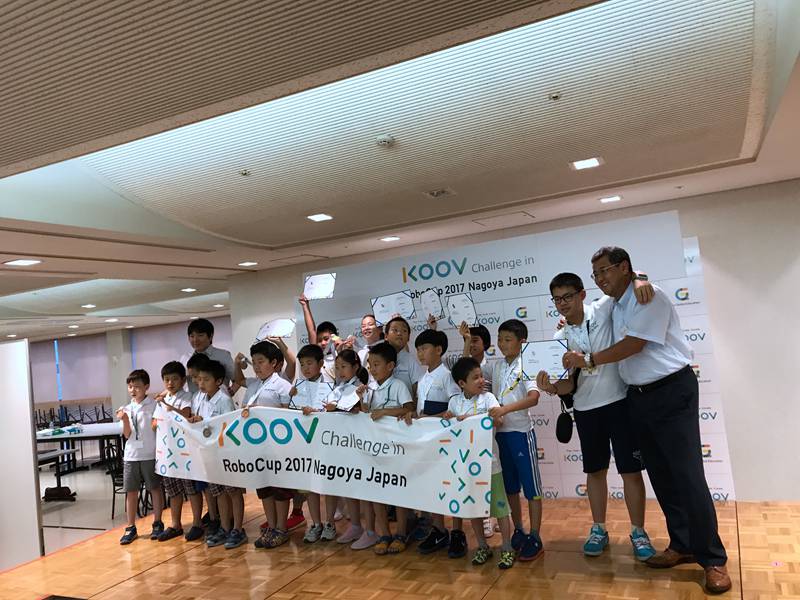 學(xué)習(xí)キットKOOVが中日の友誼の懸け橋に　「KOOV Challenge in RoboCup」が名古屋で開(kāi)催
