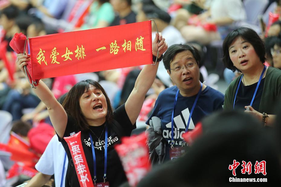 FIVBワールドグランプリ2017で中國がブラジルに勝利