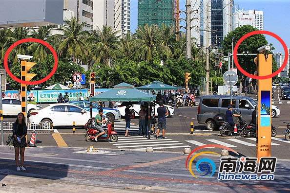 「信號(hào)無(wú)視者顔認(rèn)識(shí)システム」を正式に導(dǎo)入　海南省