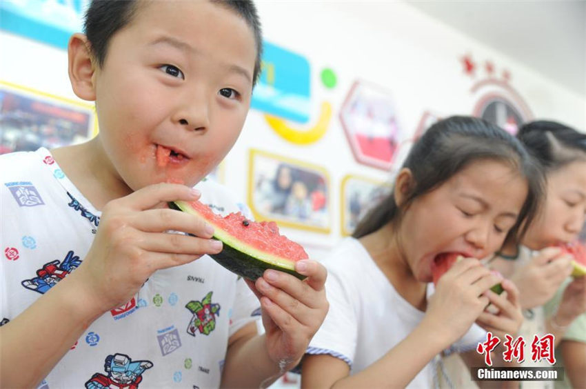 酷暑をかじって秋爽を迎える「秋かじり」イベント開(kāi)催　安徽省