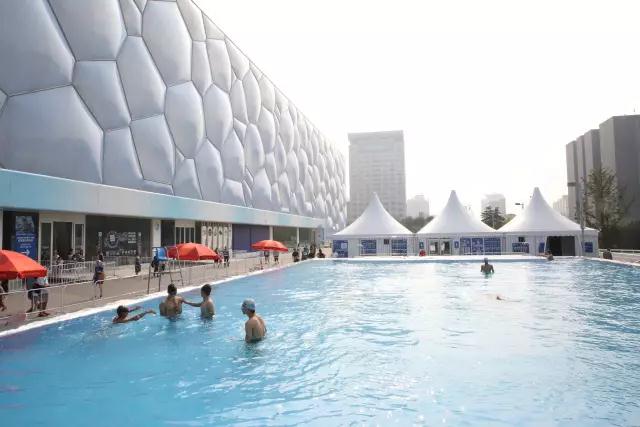 「水立方」屋外インフィニティプールが開業(yè)