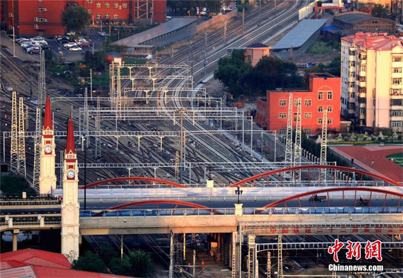 中國高寒高速鉄道「哈牡旅客専用線」が初めて路線上での試験走行