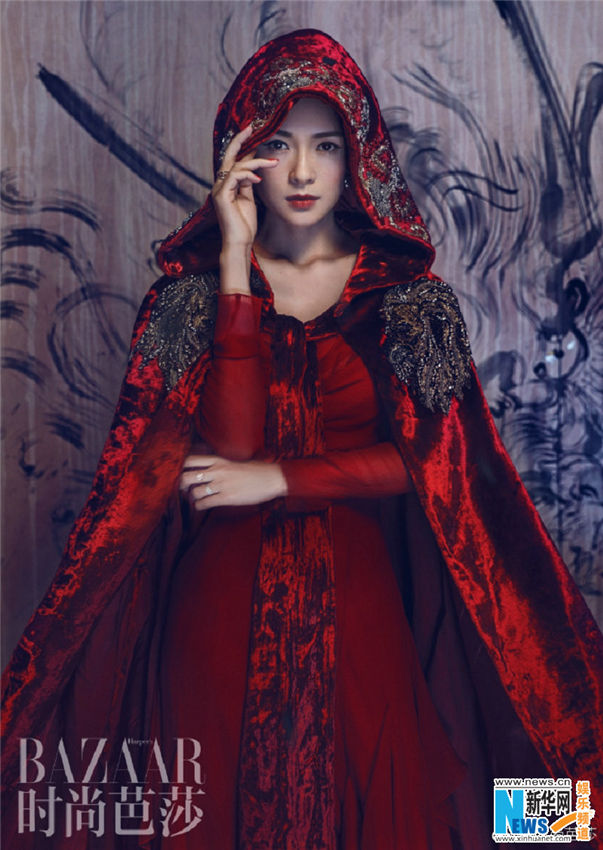 章子怡の勇ましくもエレガントなグラビア寫真公開(kāi)