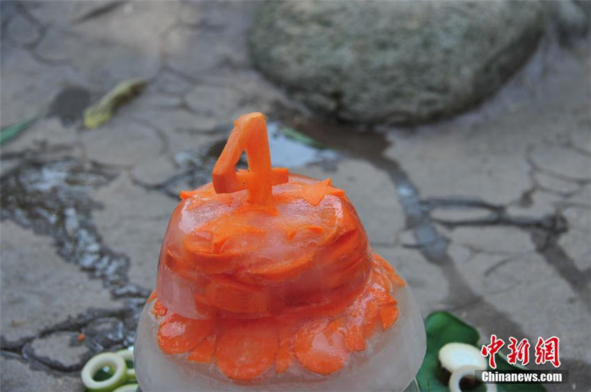 海外帰りのパンダ「福豹」が4歳の誕生日を迎える　四川省