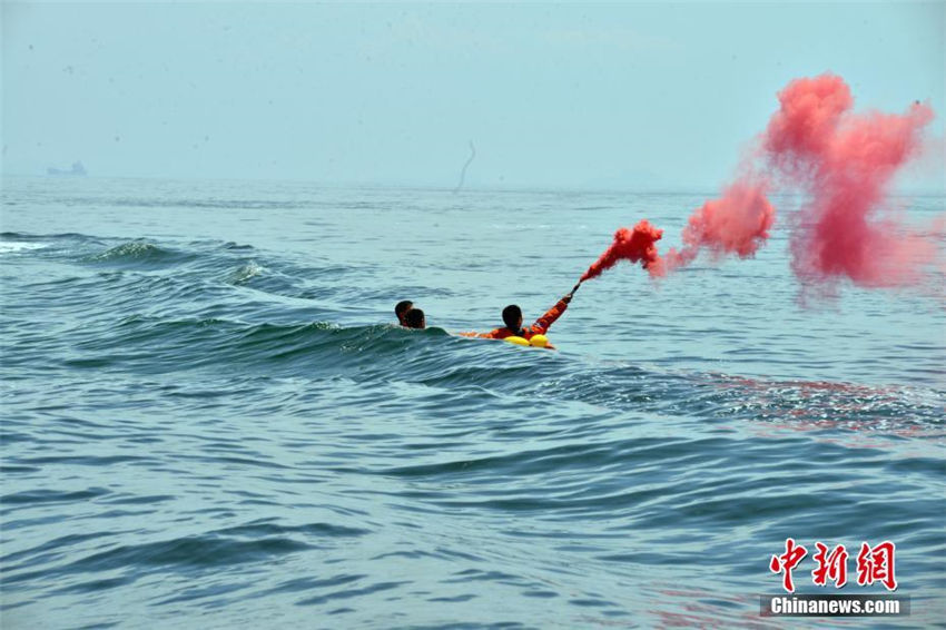 中國と歐州の宇宙飛行士、海上救助訓(xùn)練を?qū)g施