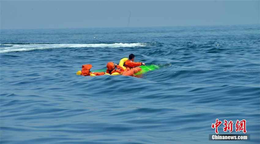 中國(guó)と歐州の宇宙飛行士、海上救助訓(xùn)練を?qū)g施