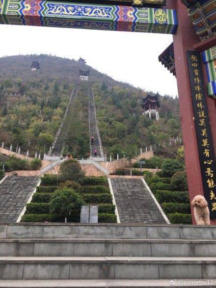 重慶市の建物がまた話題に！果てしなく続く石段「巫山百歩階段」