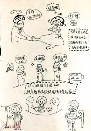 中國(guó)、女子大生がイラストで醫(yī)師に感謝狀　醫(yī)師「一番うれしいプレゼント」