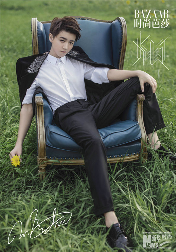 王俊凱が雑誌の表紙寫真公開　少年と大人の魅力が交錯