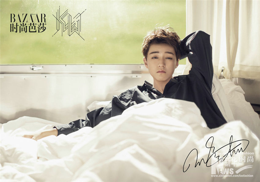 王俊凱が雑誌の表紙寫真公開　少年と大人の魅力が交錯