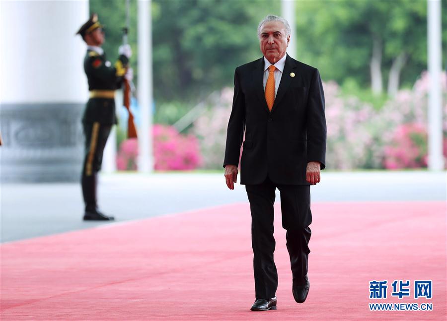 第9回BRICS首脳會(huì)議開催　各國(guó)首脳が會(huì)場(chǎng)に到著