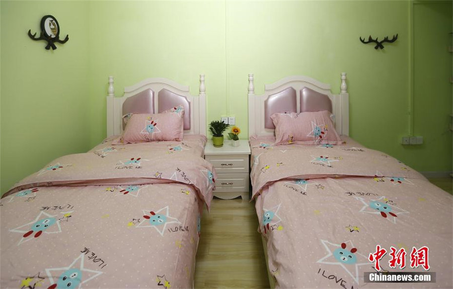 エアコンにテレビ、冷蔵庫も完備の武漢の大學(xué)宿舎