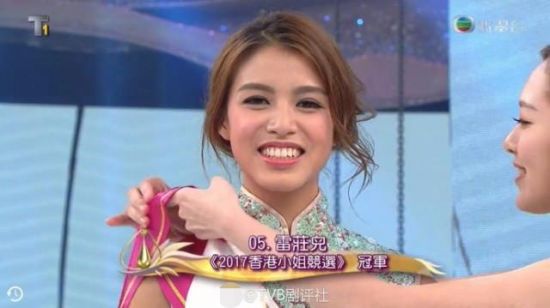 2017年「ミス香港」決まる！ジュリエット?ルイさんがダブル受賞