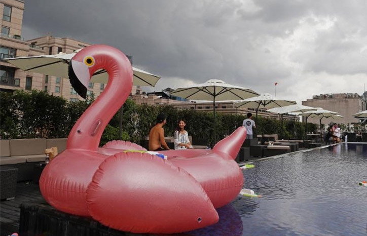 殘暑の上?！〗襁Lも気溫は34度まで上昇