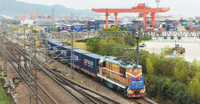 浙江?義烏からチェコ?プラハへ初の「中歐班列」が出発