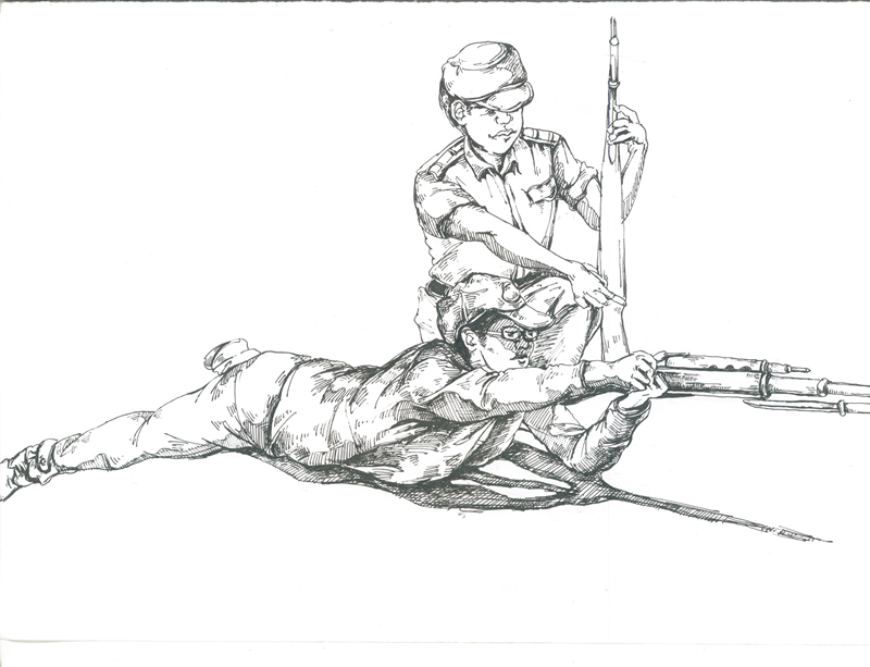 中國(guó)、新入女子大生が軍事訓(xùn)練を漫畫で描き話題に