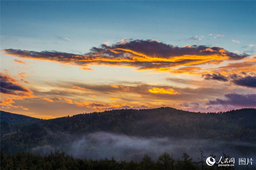9月の仙境、モリダガ國(guó)家森林公園　內(nèi)モンゴル